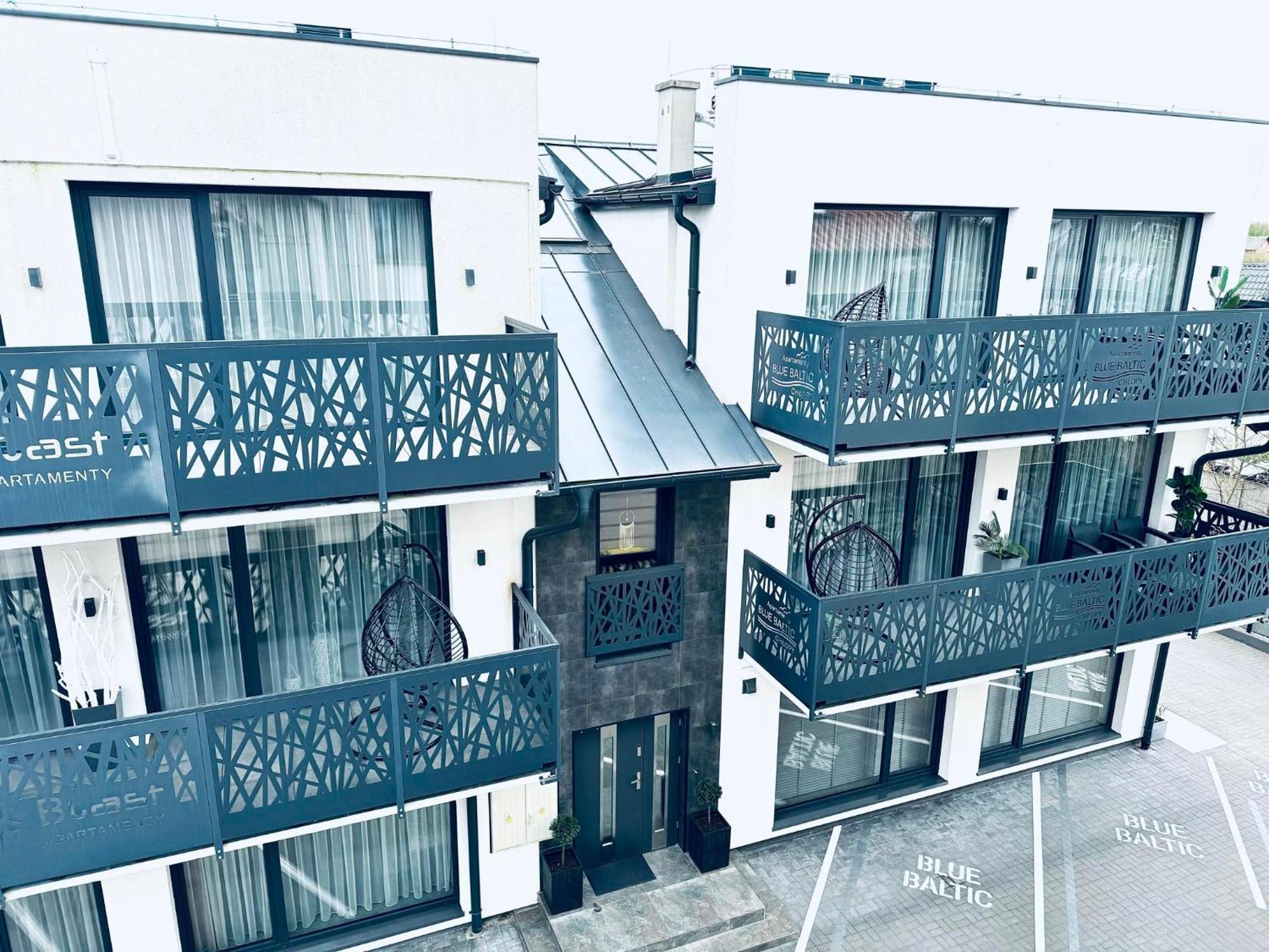 Blue Baltic Luksusowe Apartamenty Chlopy- Morze エクステリア 写真