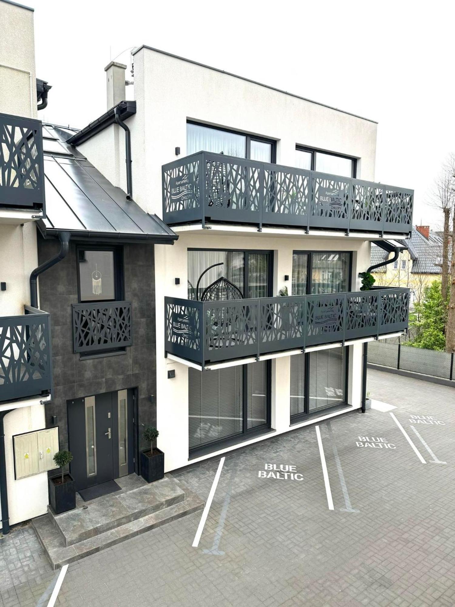 Blue Baltic Luksusowe Apartamenty Chlopy- Morze エクステリア 写真